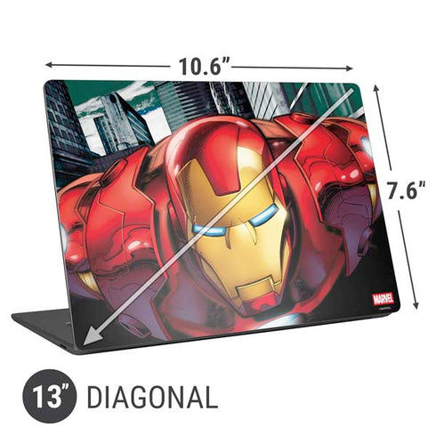 Marvel Avengers Assemble Iron Man Universal Laptop 13in (10.6 x 7.6in) Skin